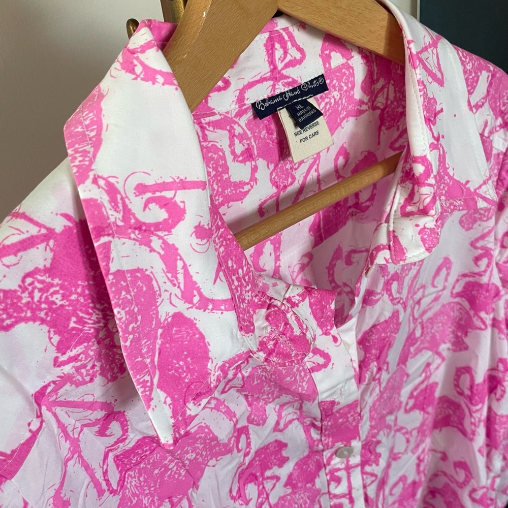 Flamingo AF Pink Dress by Bahama Hand Prints